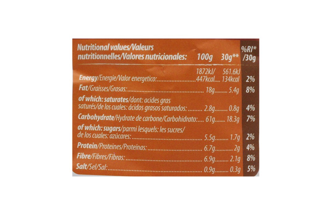 RiceUp Brown Rice Chips Barbecue   Pack  60 grams
